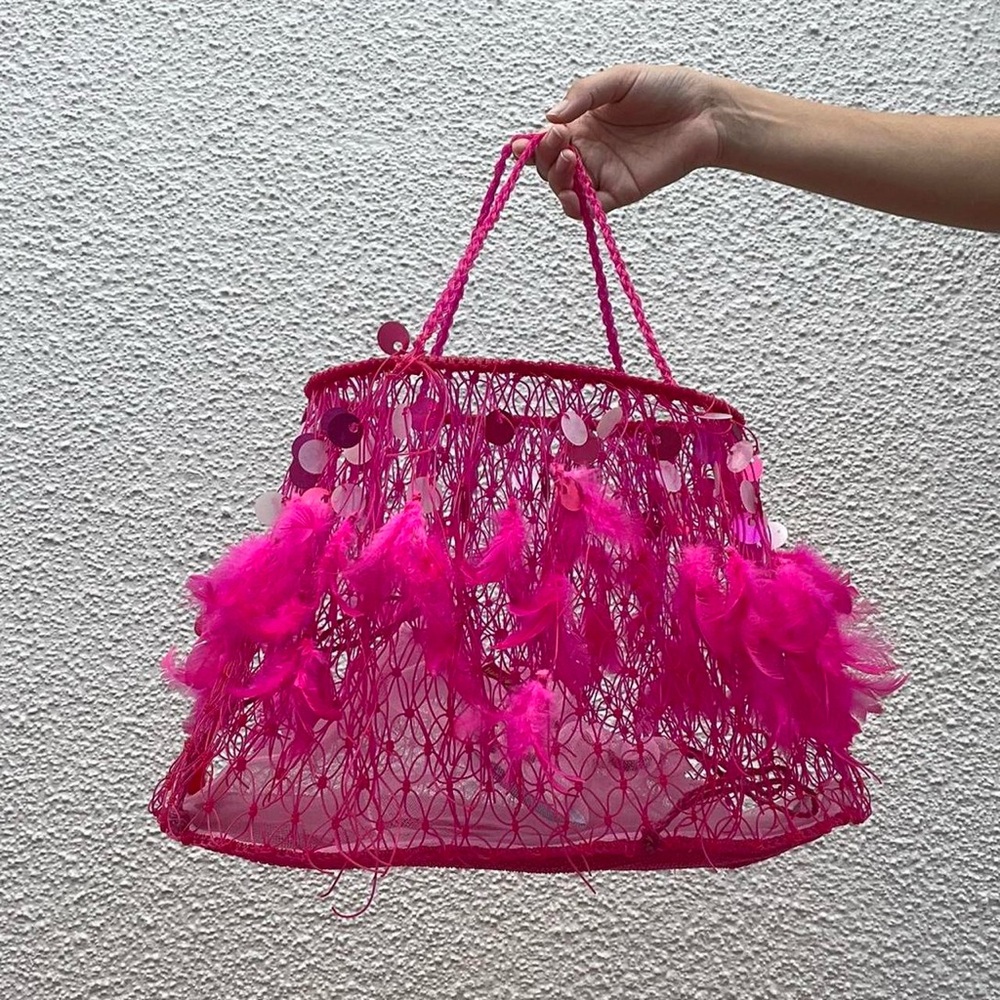 IPA NIMA 90’s Vintage Pink Picnic Bag